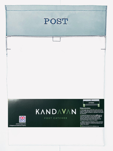 Kandavan post and - kandavan, letter