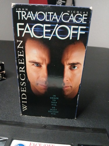 Face off vhs 1998 - face/off, (vhs,