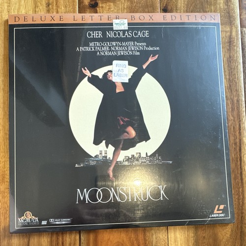 Moonstruck laserdisc - moonstruck,