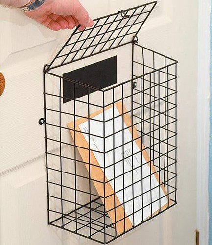 Letterbox cage with fixings - cage,