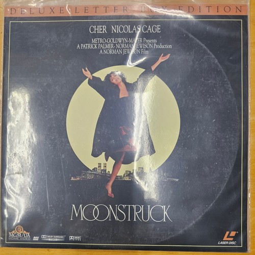 Moonstruck laserdisc deluxe - moonstruck,