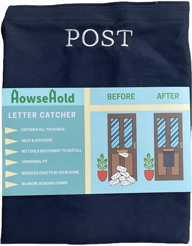 Post and letter catcher bag - and,