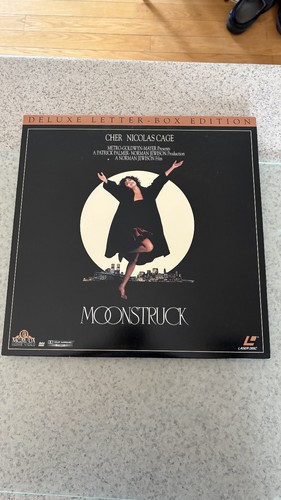 Moonstruck laserdisc 1987 - laserdisc,