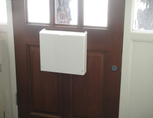 Large letterbox cage - large, post