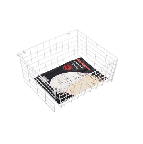 White letter cage mail - white,