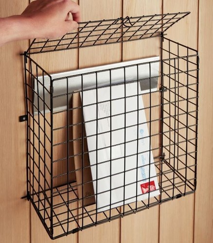 Wire letterbox cage - cage, with