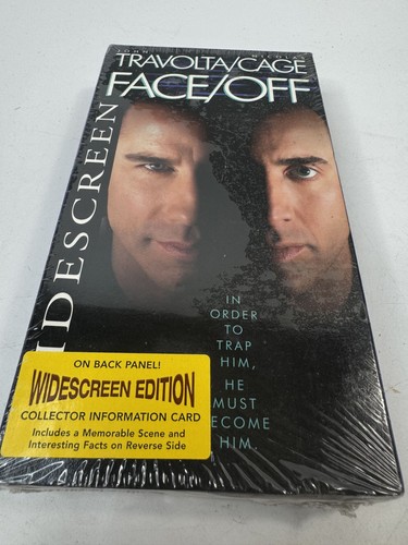 Face off vhs - face/off, widescreen